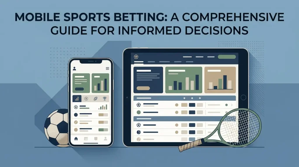 Mobile sportsbook interface with football and tennis markets
